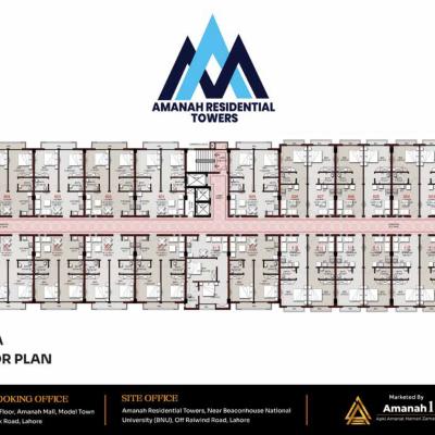 Fully Furnished Rental Studio Apartment Amanah Towers Lahore