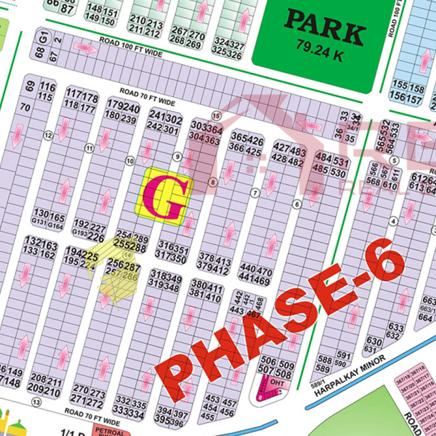 1 Kanal Residential Plot For Sale In DHA Phase 6 Lahore-1