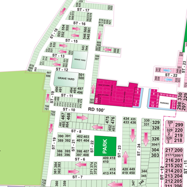 D-469 Residential Plot For Sale In DHA Phase 5Lahore-1