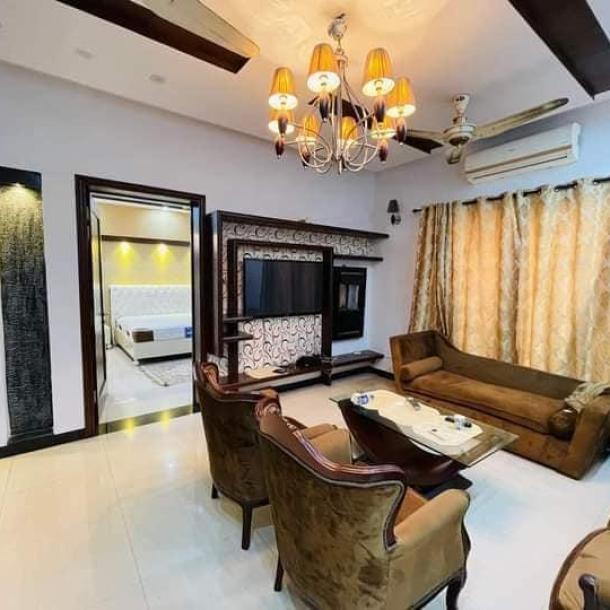 Park view city Lahore near Thokar Furnished 10 Marla upper portion available for Rent-7