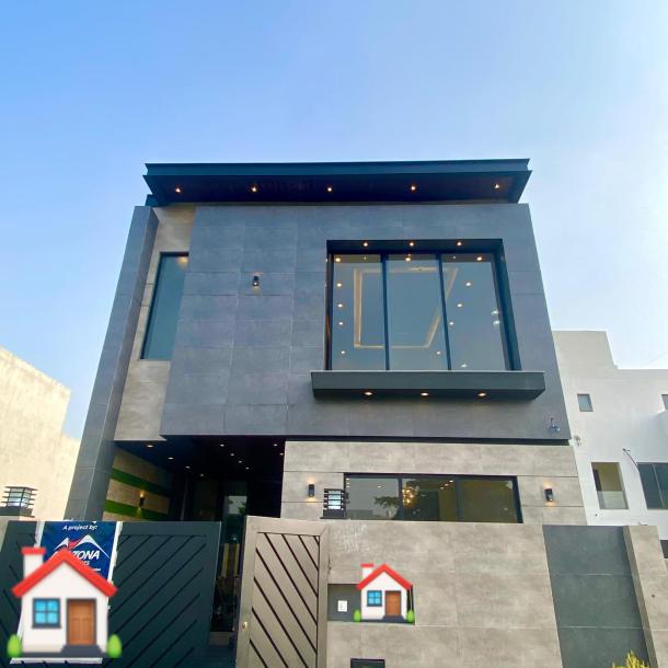 M8 B1 5 Marla Brand New House For Sale Near To Main 150 Feet Road-1