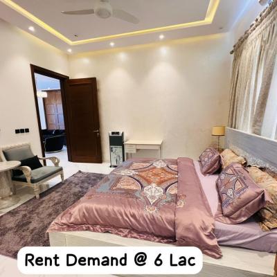 1 kanal fully furnished modern House for Rent in DHA phase 6 Rent: 6 lacs