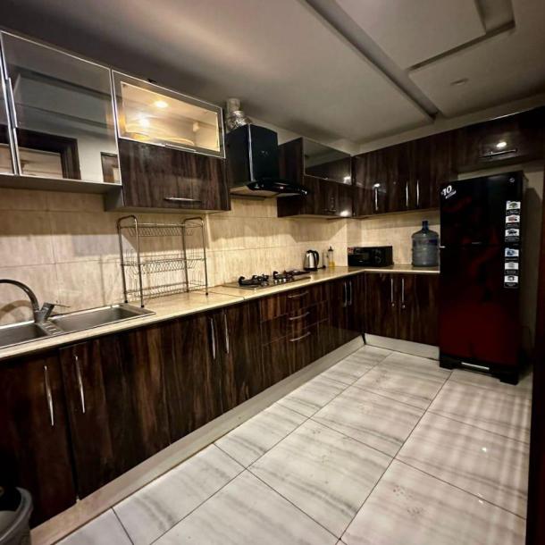 Dha phase 8 Ex air avenue 2 bedroom apartment Fully furnished for rent-5