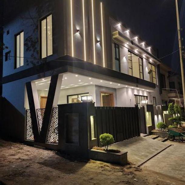 Stunning 7 Marla Modern Design House for Sale in Green City, Barki Road Lahore-1