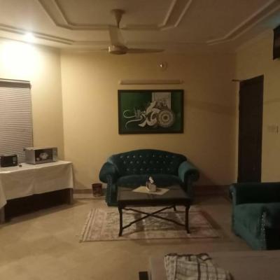 For Rent 1+1(TWO) Room furnished in Dha ph. 4 Lahore. Near Gold CREST MALL Jalal sons