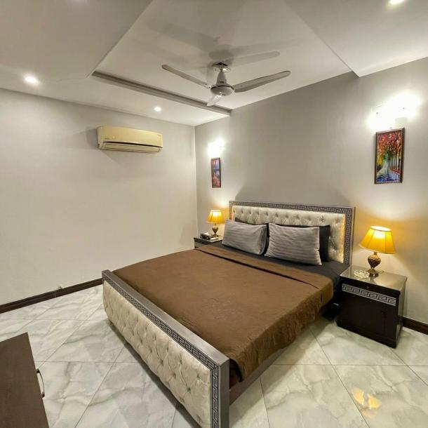 Dha phase 8 Ex air avenue 2 bedroom apartment Fully furnished for rent-9