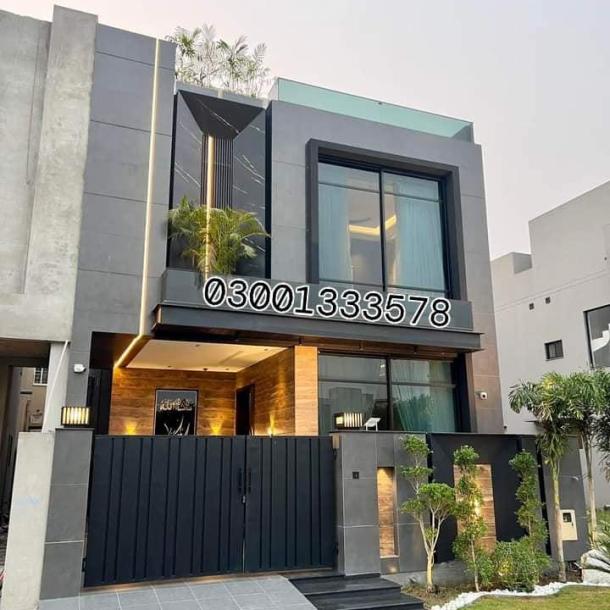 5 Marla Brand New Ultra Modern Design House Fully Furnished For Sale In DHA Lahore.-1