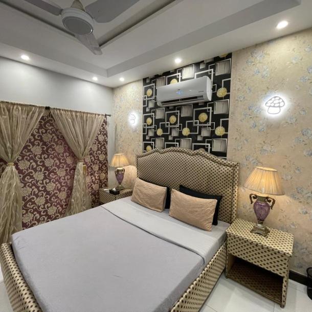 Dha phase 8 Ex air avenue 2 bedroom apartment Fully furnished for rent-3