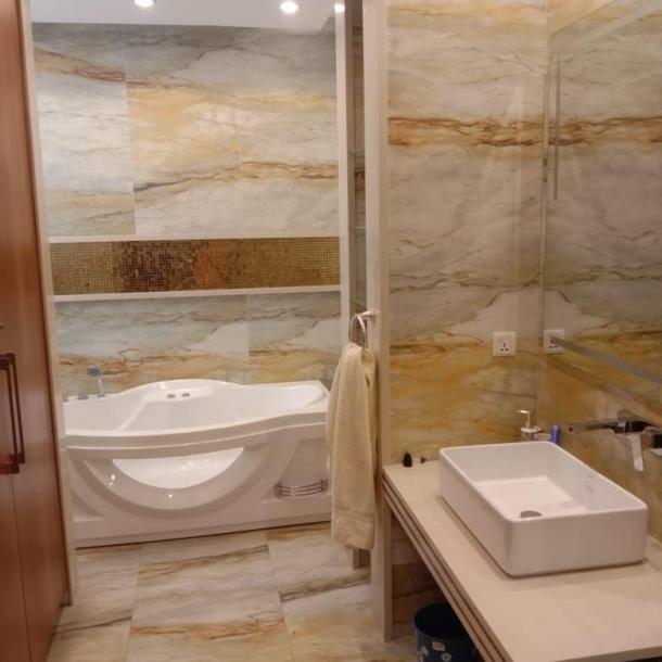 DHA Lahore phase 6 1 kanal house full furnished solar install corner house best location for rent-8