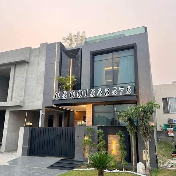 5 Marla Brand New Ultra Modern Design House Fully Furnished For Sale In DHA Lahore.-2