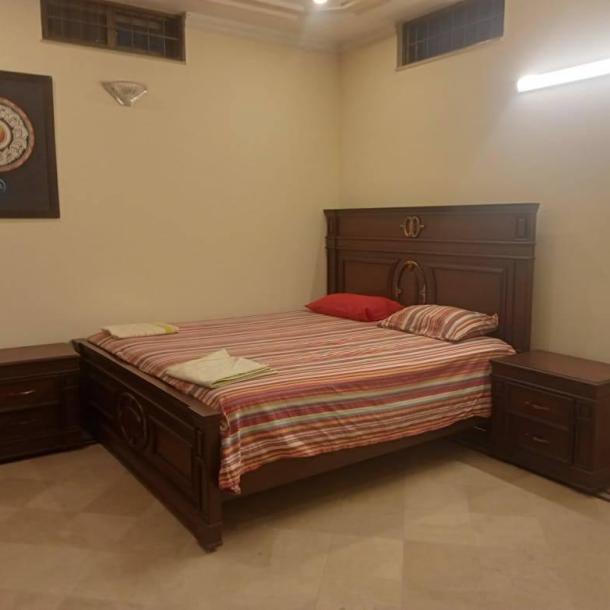For Rent 1+1(TWO) Room furnished in Dha ph. 4 Lahore. Near Gold CREST MALL Jalal sons-3