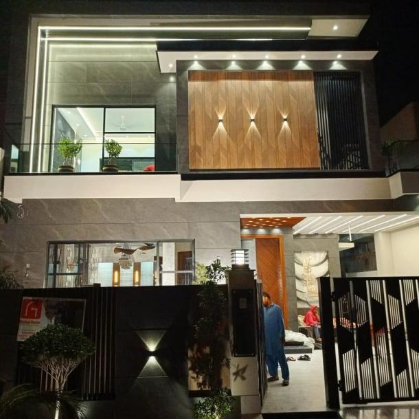 10 Marla brand new modern design house for sale in the hot location-1