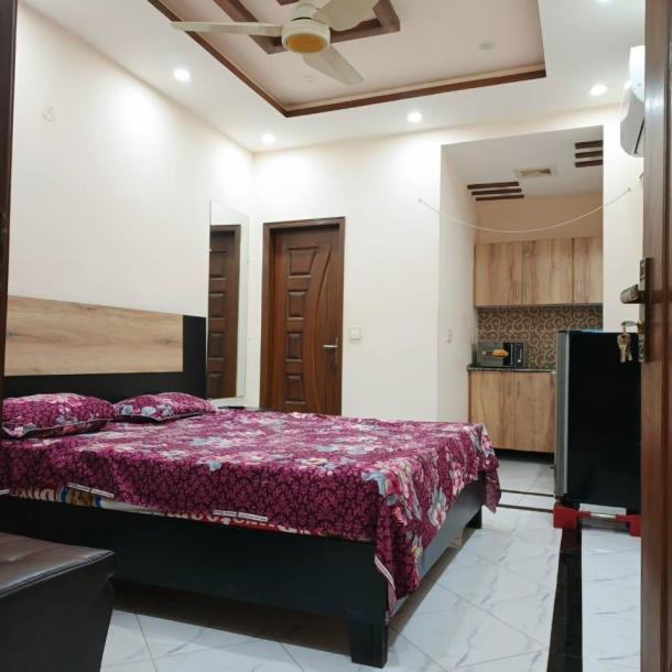 Fully Furnished Room Available For Rent Dha Defense Mor 1 bedroom-1