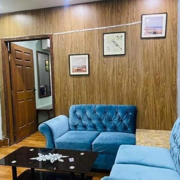 Fully Furnished Apartment 1 Bedroom In Johar Town Lahore-3