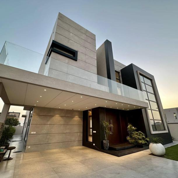 1 kanal Most Beautiful Ultra Modern Design House Available For Sale in DHA Phase 7 Lahore-2