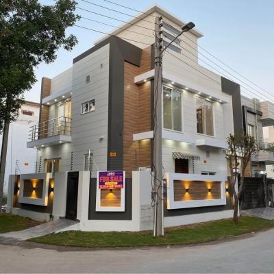 5.5 Marla Brand New Modern Design Corner House For Sale In DHA Phase 11 Rahbar Lahore.A+ Solid Construction.