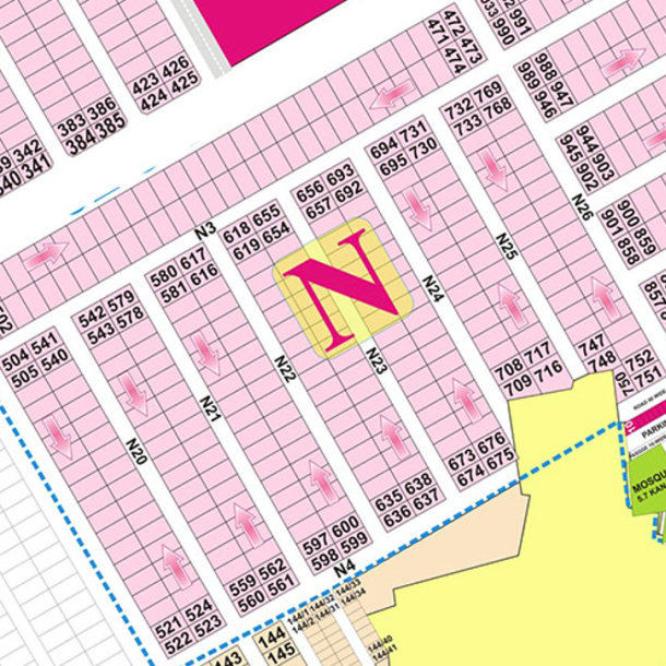 1 Kanal Residential Plot For Sale In DHA Phase 6 Lahore-1
