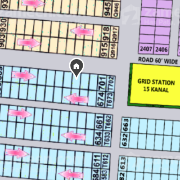 T-698 Plot For Sale In DHA Phase 7-1