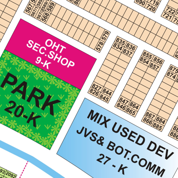 5 Marla Plot for Sale in DHA Phase 9 Town, Block B, Lahore - Near Schools, Hospitals, and Parks Demand 110 Lacs-1