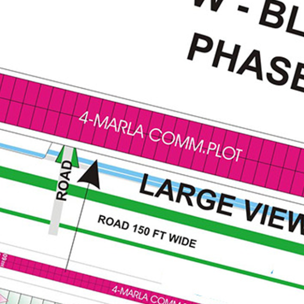4 Marla Plot in DHA Phase 6 MB – A Smart Investment Choice Commercial Plot-1
