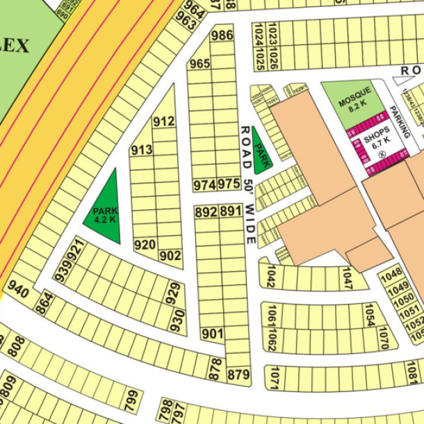Best Investment: 1 Kanal Plot for Sale in DHA Phase 8-1