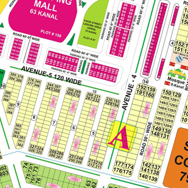 A-463 Residential Plot For Sale In DHA Phase 6-1