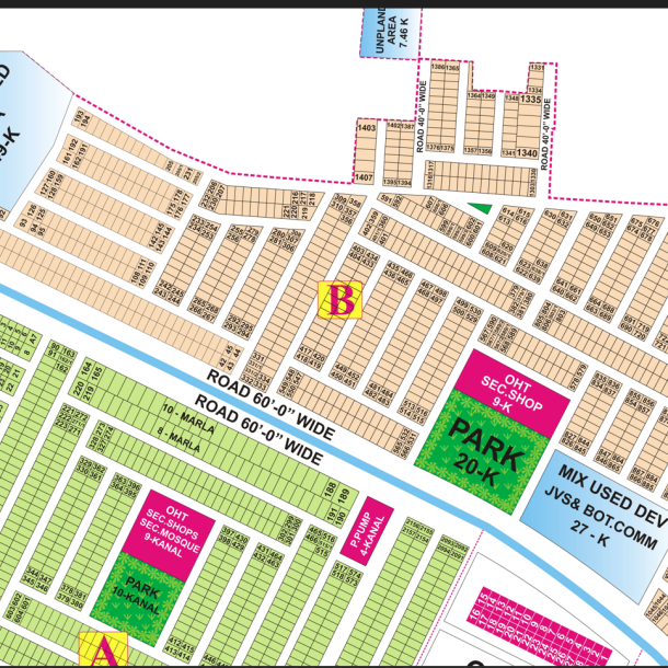 Corner Plot Alert 5 Marla Residential Plot in DHA Phase 9 Town, Block B, Lahore-1