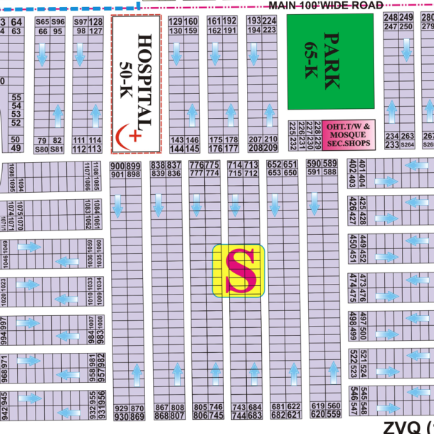 Exclusive 1 Kanal Residential Plot in DHA Phase 7, Block S, Near Main Boulevard Demand 790 Lacs-1