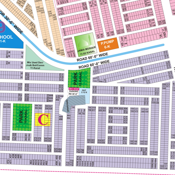 Luxury Living Redefined Residential 5 Marla Plot in DHA Phase 9 Town, Block C-1