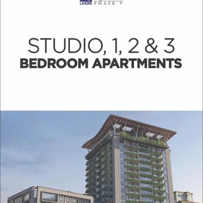 Studio Apartment with Luxury Furnishing in Penta Square Tower D Phase 5 DHA Lahore