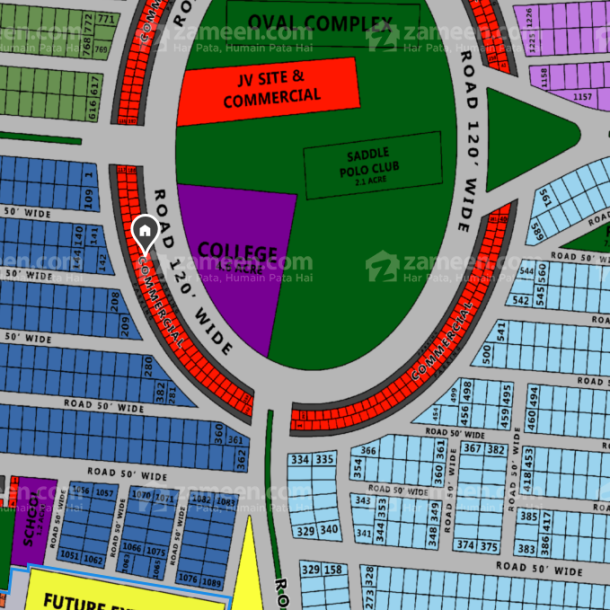 DHA Prism Lahore 4 Marla Commercial Plot Highly Demanding Area Block D Road 120 Wide-1