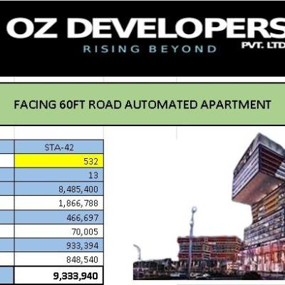 1 Studio Bedroom Apartment In Lahore Sky