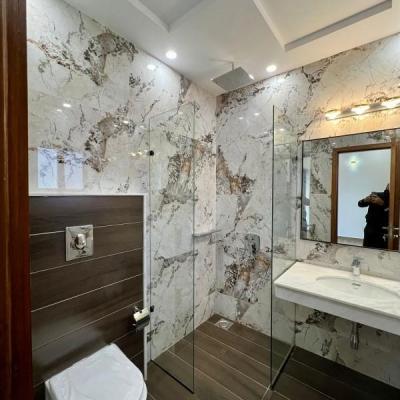 Modern elevation 9 Marla house with basement in DHA Phase 4 Lahore.-8