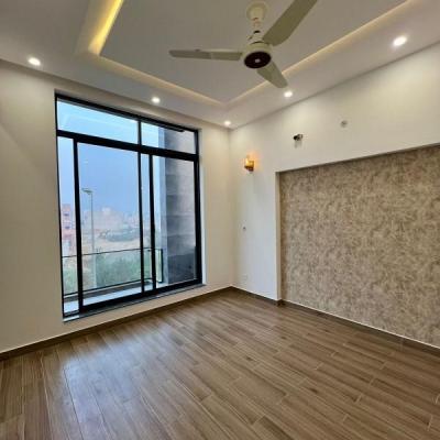 Modern elevation 9 Marla house with basement in DHA Phase 4 Lahore.-12