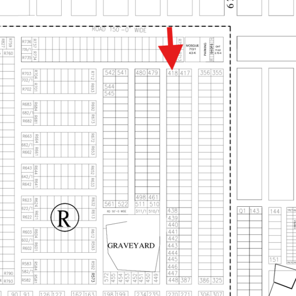 1 Kanal Corner Plot Is Available For Sale In DHA Lahore-1
