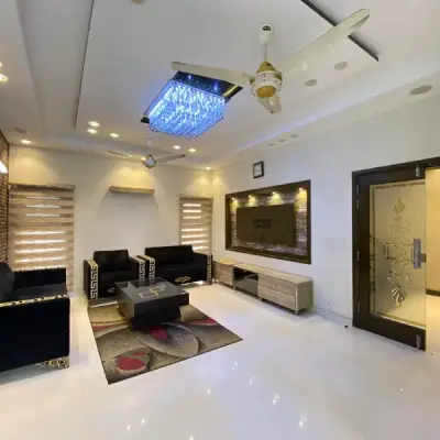 Beautiful 10 Marla Lower Portion House Available For Rent In DHA Phase 6 Lahore.