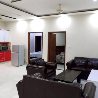 Fully Furnished 5 Marla Ground floor 2 Bed With Bath-9