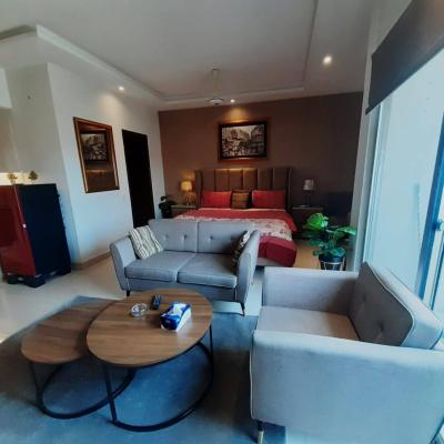 For Rent Defence Luxuery studio Apartment Near DHA Phase 4 Ring Road Lahore.