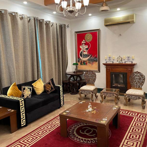 For Rent 1 Kanal Upper Portion Fully Furnished House in DHA Phase 5 Near Jalal Sons Market-2