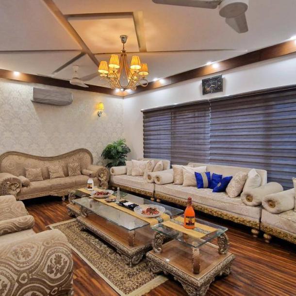 Corner 23 Marla Fully Furnished House For Sale In DHA Phase 6 H Block-4