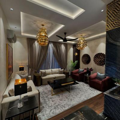 1 kanal Luxury Modern Style Furnished House For sale in DHA Phase 7, Lahore Pakistan-2