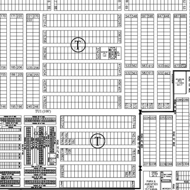 1 Kanal Plot Available For sale In DHA Phase 7-1
