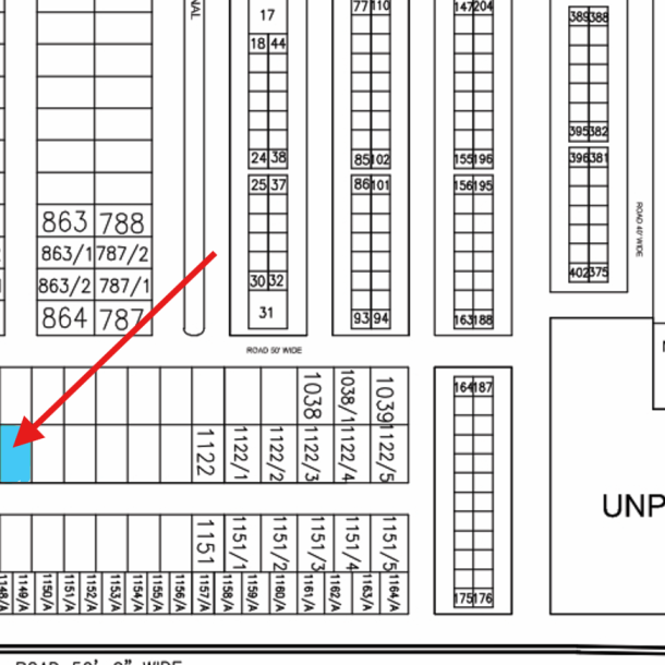 1 Kanal Residential Plot For Sale X-1128 Demand 315 Lac In DHA Phase 7-1