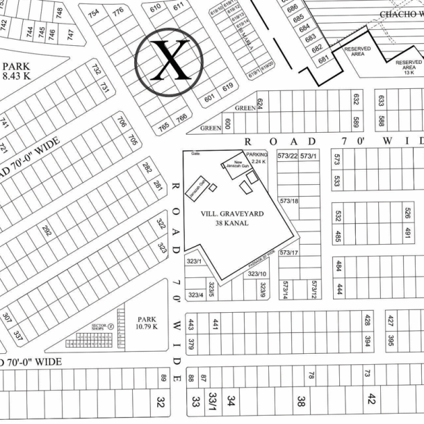 44 Marla Corner Plot For Sale X- 19 Demand 1150 Lac In DHA Phase 8-1