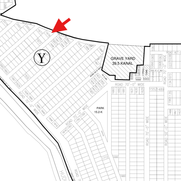 Corner Plot Is Available For Sale In DHA Lahore-1