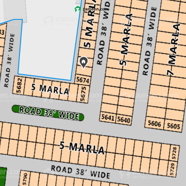 5 Marla Plot For Sale In DHA Phase 7-1