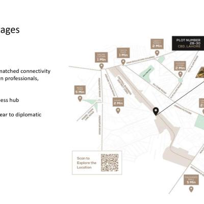 3 Bedroom Apartment For Sale in Zameen ARX CBD Lahore