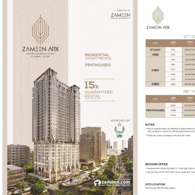 3 Bedroom Apartment For Sale in Zameen ARX CBD Lahore